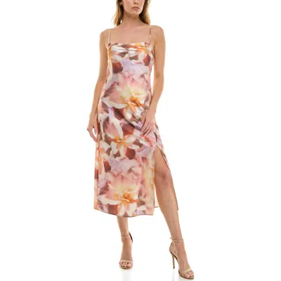 Socialite Cowl Neck Midi Sundress