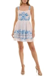 Socialite Fit & Flare Corset Minidress