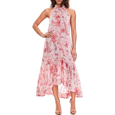 Socialite High/low Halter Dress