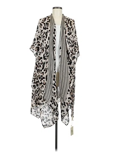 Pre-owned Socialite Kimono In Silver
