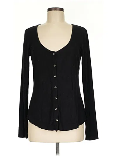 Pre-owned Socialite Long Sleeve Top Black Sweetheart Neckline Tops