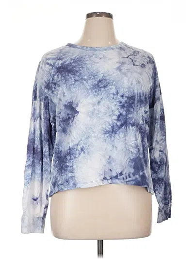 Pre-owned Socialite Long Sleeve T-shirt In Blue