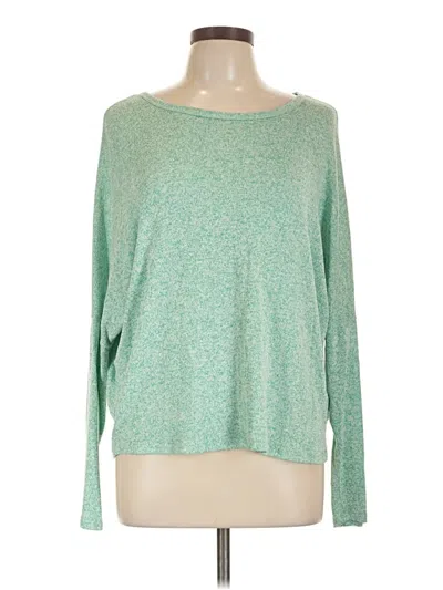 Pre-owned Socialite Long Sleeve T-shirt In Green
