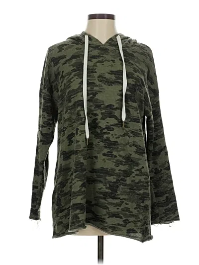 Pre-owned Socialite Pullover Hoodie In Green