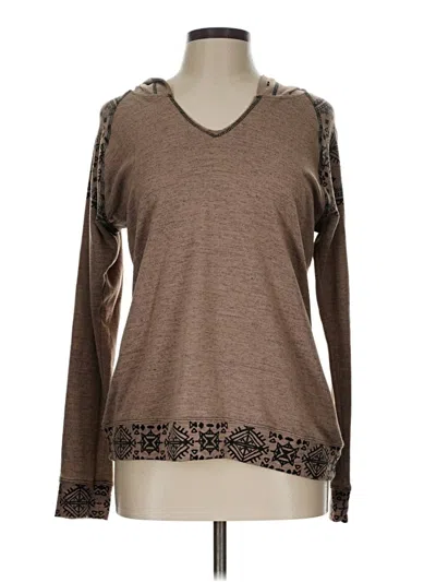 Pre-owned Socialite Pullover Sweater In Brown