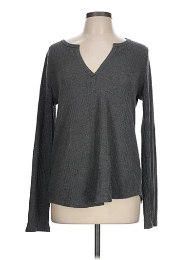 Pre-owned Socialite Pullover Sweater In Gray