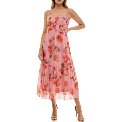 Socialite Scoop Neck Midi Sundress
