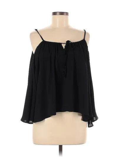 Pre-owned Socialite Sleeveless Blouse In Black
