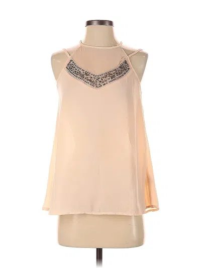 Pre-owned Socialite Sleeveless Blouse In Brown