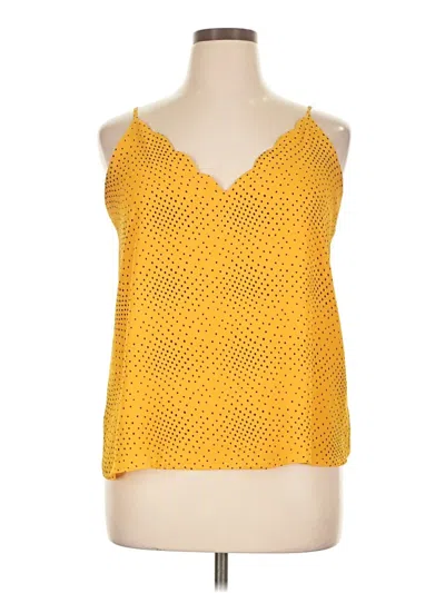 Pre-owned Socialite Sleeveless Blouse In Yellow