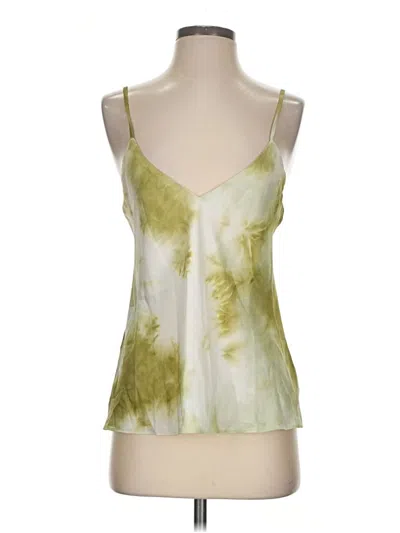 Pre-owned Socialite Sleeveless Top Green Plunge Neckline Tops