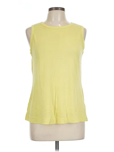 Pre-owned Socialite Sleeveless T-shirt In Yellow