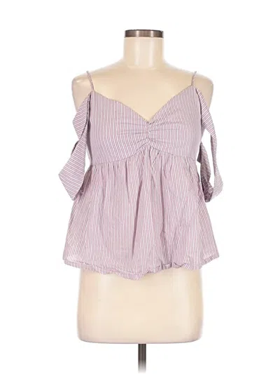 Pre-owned Socialite Tank Top Pink Strapless Neckline Tops