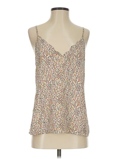 Pre-owned Socialite Tank Top Tan Strapless Neckline Tops
