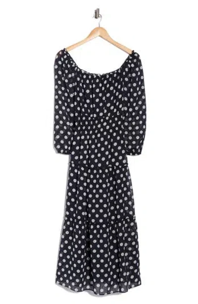 Socialite Tiered Midi Dress