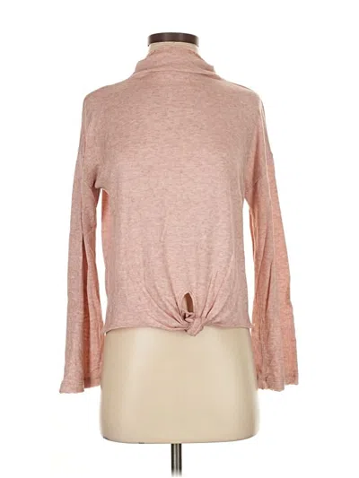 Pre-owned Socialite Turtleneck Sweater In Pink