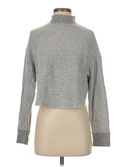 Pre-owned Socialite Turtleneck Sweater In Silver