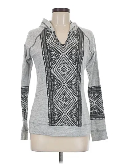 Pre-owned Socialite Zip Up Hoodie In Gray