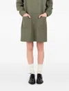 Société Anonyme Army Ds Pocket-detail Collared Shirt Dress In Green