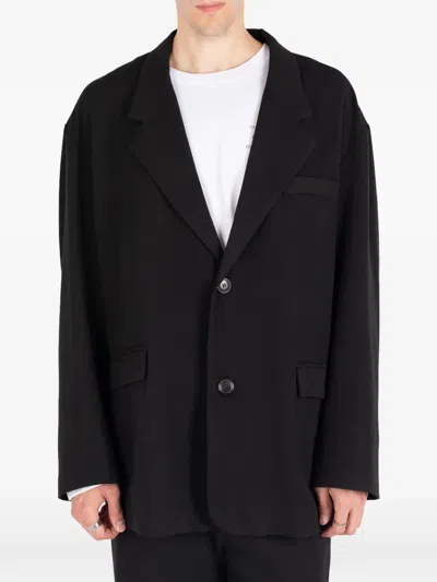 Société Anonyme Berry Oversized Wool Jacket In Black