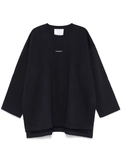 Société Anonyme Big Big Sweatshirt In Schwarz