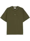 Société Anonyme Binary-embroidered T-shirt In Green