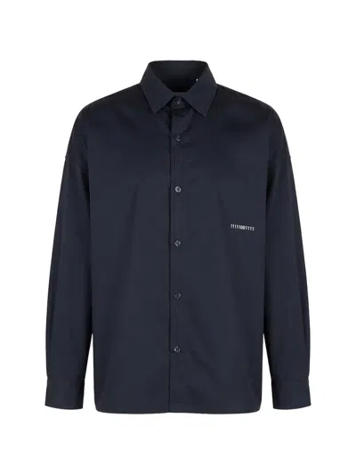 Société Anonyme Buttoned Oversized Shirt In Blue