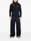 Société Anonyme Cable-knit Turtleneck Sweater In Blue