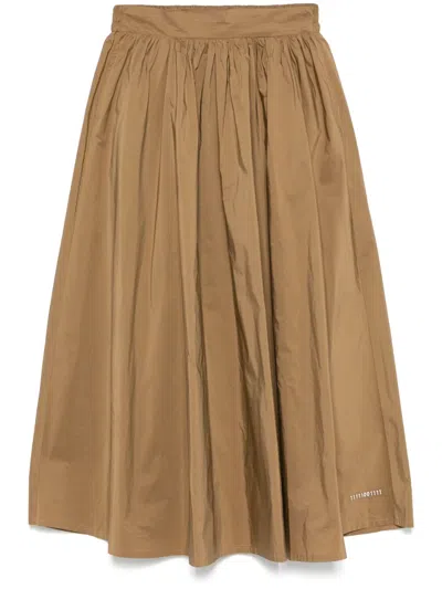 Société Anonyme Chicago Midi Skirt In Brown