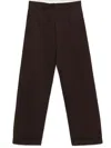 Société Anonyme Cotton Trousers In Brown