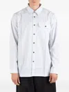 Société Anonyme Deadline Striped Shirt In Blue