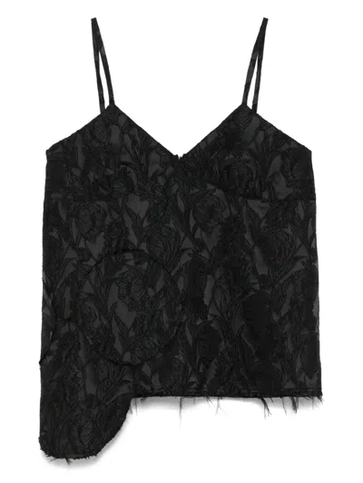 Société Anonyme Dot Tank Top In Black