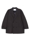 Société Anonyme Double Big Mama Blazer In Brown