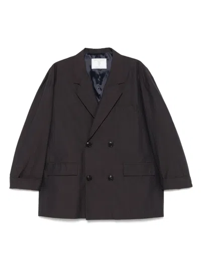 Société Anonyme Double Big Mama Blazer In Brown