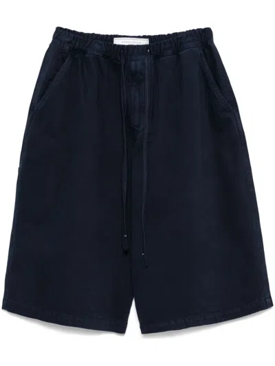 Société Anonyme Drawstring Bermuda Shorts In Blue