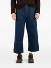 Société Anonyme Elasticated-waist Jeans In Blue