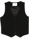 Société Anonyme Ernest Waistcoat In Black