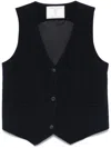 Société Anonyme Ernest Waistcoat In Blue