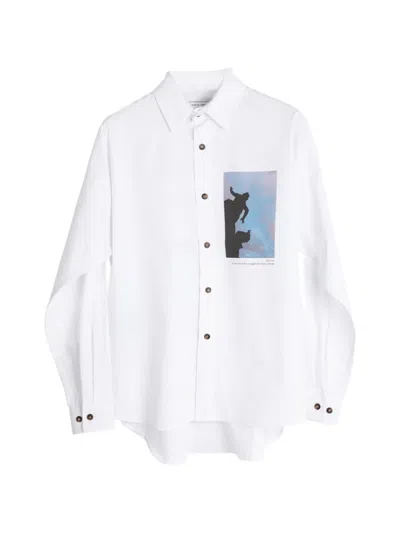 Société Anonyme Final Act Button Shirt In White