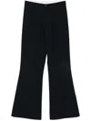 Société Anonyme Flared Trousers In Blue