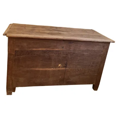 Pre-owned Societé Anonyme Francaise 19th Century Blanket Chest In Brown