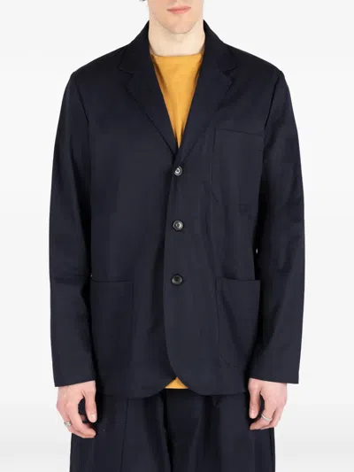Société Anonyme Francia Single-breasted Blazer In Blue