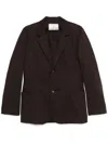 Société Anonyme Granpa Blazer In Brown