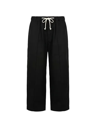 Société Anonyme Helsin Drawstring Trousers In Black