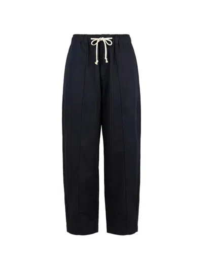 Société Anonyme Hensin Drawstring Trousers In Blue
