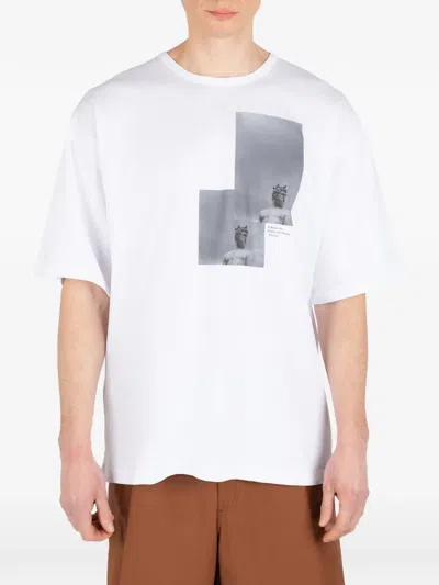 Société Anonyme Il Biancone Graphic T-shirt In White