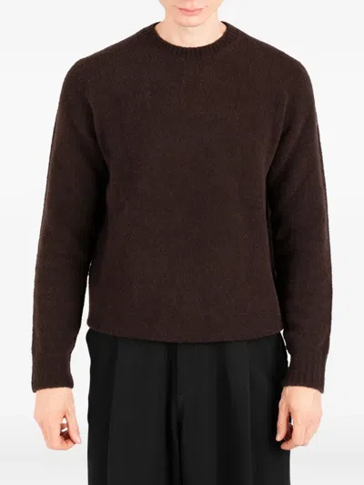 Société Anonyme Jake Crew-neck Jumper In Brown