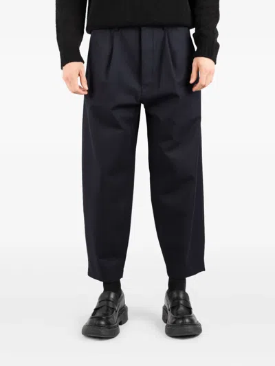 Société Anonyme Japp Pleated Trousers In Blue