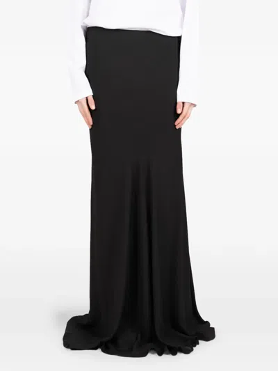 Société Anonyme Joice Train Maxi Skirt In Black