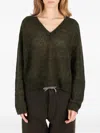 Société Anonyme Keira V-neck Jumper In Green